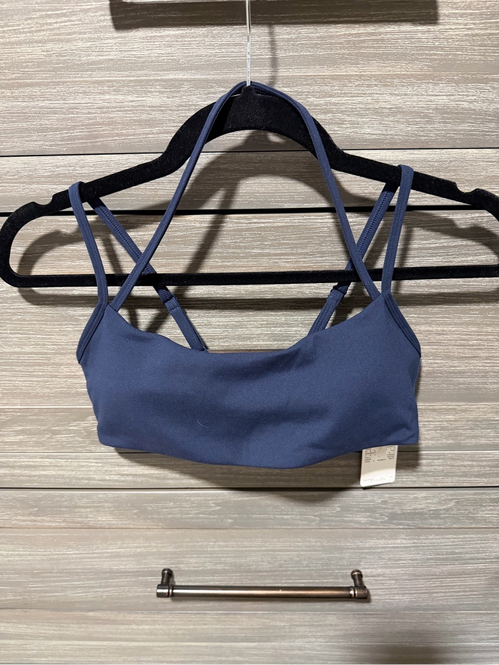 Form activewear sports bra in navy blue size small